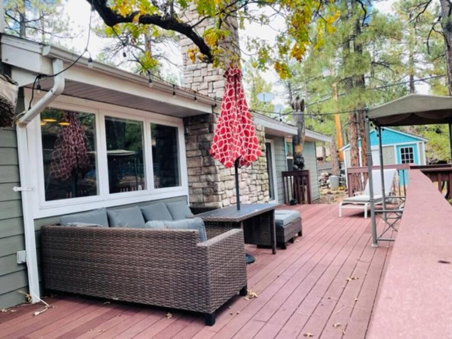 Relaxingrejuvenating 4Br 3 And Half Ba Cabin Munds Park Buitenkant foto